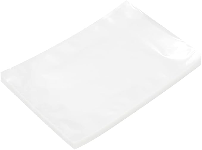 Restaurantware Fresh Hero 12 x 8 Inch Vacuum Sealer Bags 100 Food Storage Bags - 3 mil Thick Microwavable Clear Plastic Sous Vide Bags Freezable For Storing Food Or Sous Vide Cooking