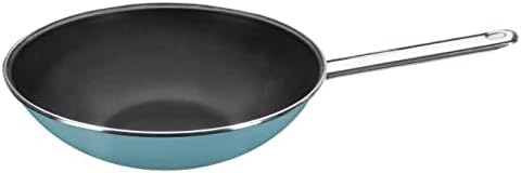 Vasconia Elegance 10-Piece Nonstick Cookware Set for Most Stove Tops (Teal) - Uniform Heat Cooking Pots and Pans Set for Dishwasher, Grill & Oven Safe up to 480℉ - Enamel on Steel Cookware Set