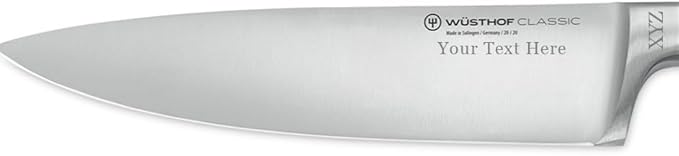 Wüsthof Classic 6" Chef Knife, Custom Engraved, Personalized