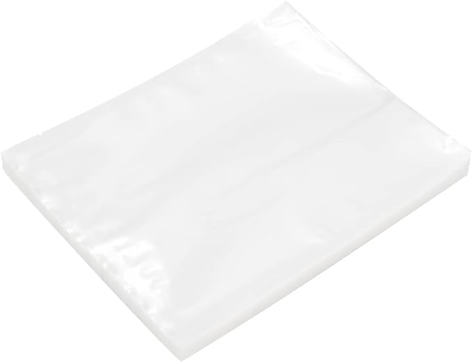 Restaurantware Fresh Hero Clear Plastic Vacuum Packaging Pouch - for Chamber Vacuum Sealer, 3 mil, BPA-Free - 10" x 8" - 100 count box