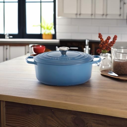 Le Creuset Enameled Cast Iron Signature Oval Dutch Oven, 9.5 qt., Marseille