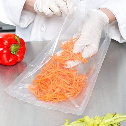 APQ Pack of 1000 Co-Extruded Vacuum Pouches, Clear 8 x 10. Vacuum food bags 8x10. 3 mil Thickness. USDA approved. Polyethylene bags for packing and storing. Perfect for Industrial, food service.
