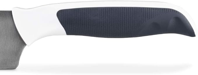 Zyliss Cheese Knife - Slicer & Cutter for Block Cheese - Carving Knife for Charcuterie Boards - Cheeseboard Handheld Slicer - Cutter & Slicing Tool - 4.5" - Gray & White