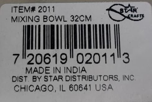 Stainless Steel Mixing Bowl for Commercial and Home Kitchen (8qt)