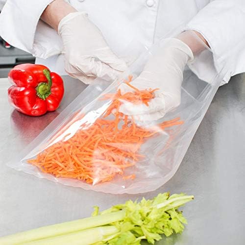 APQ Pack of 1000 Co-Extruded Vacuum Pouches, Clear 10 x 15. Vacuum Food Bags 10x15. Thickness 3 mil. Polyethylene Bags for Packing and Storing. Perfect for Industrial, Food Service.
