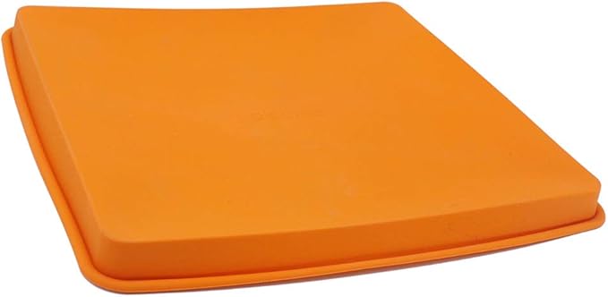 X-Haibei Swiss Roll Cake Mat Flexible Baking Tray Silicone Cookies Mold L10 W11inch H 0.78inch