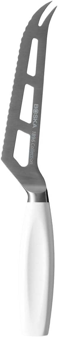 BOSKA Universal Cheese Cutter White - Professional Cheese Knife - Premium quality - Multi-use - Serreted edge - 140 mm - HACCP Knife - For professional use