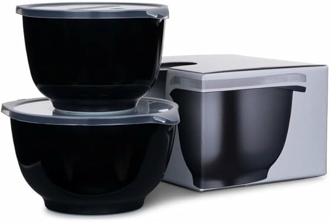 Rosti Precision Craft Mixing Bowl Set 4 Pcs Elevate Your Culinary Experience Stylish Nesting Bowls for Effortless Cooking and Baking