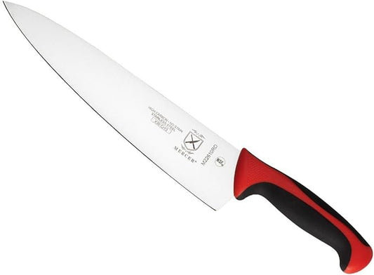 Mercer Culinary Millennia Color Handle Cutlery 10" Chef's Knife Red