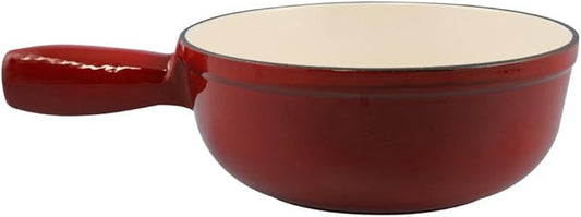 Swissmar F65004 Lugano 1-1/2-Quart Cheese Fondue Pot, Cherry Red