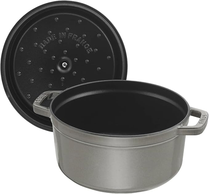 STAUB 40509-304-0 Cocotte Round 20cm Graphite grey