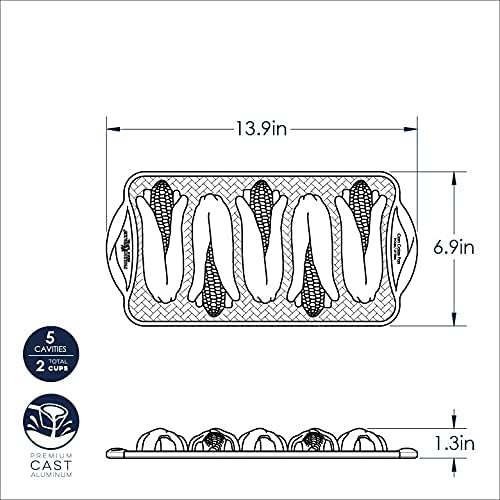 Nordic Ware Cornbread Corn Cakes Pan