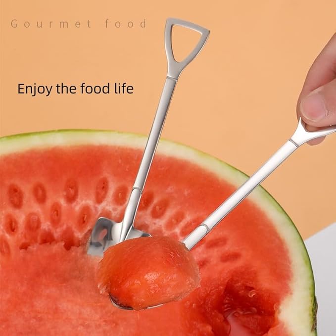 Coffee Spoons Stainless Steel Tea Round Dessert Long Handle for Hot Chocolate Ice Tea Latte Espresso Golden (Colored Set, A)