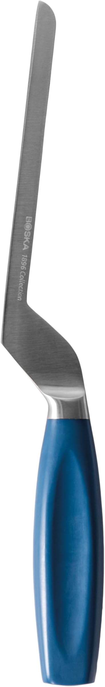 BOSKA Premium Soft cheese knife Blue - Professional cheese cutter - 140 mm - Cheese Knife - Full tang - For soft cheese - Premium Quality - HACCP knife - 1896 Collection