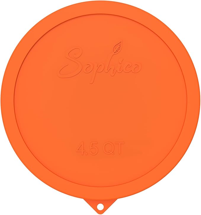 Silicone Replacement Lids for Pyrex Sculpted Glass Mixing Bowls(Lids For 7404-s 4.5 Qt)