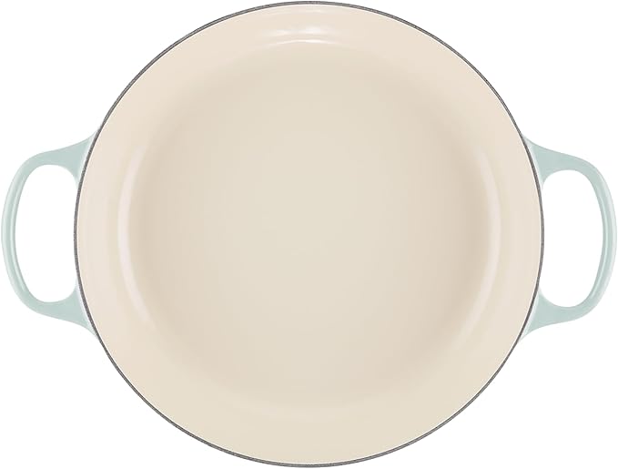 Le Creuset Enameled Cast Iron Signature Braiser, 3.5 qt., Sea Salt