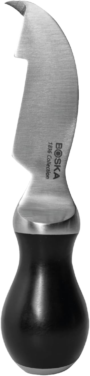 BOSKA Cheese Scoring Knife Pro 90mm - Premium Quality - German Steel - 1896 Collection - For hard cheese like Parmesan or Gouda - 1896 collection