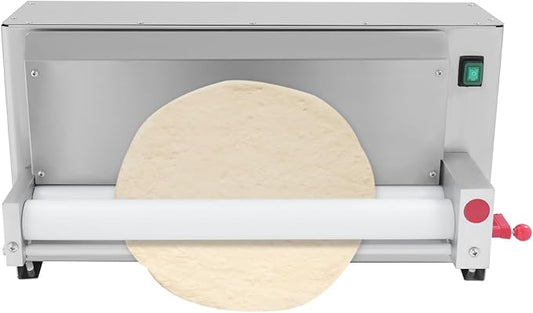 Electric Pizza Dough Roller Sheeter, 3-18" Diameter Table Top Pizza Press Machine, Pizzas Pressing MachineS, for Restaurants, Cake Shops, Desserts Store, Pancake Shop