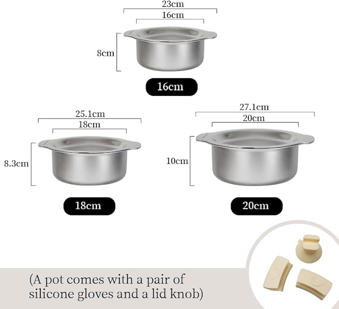 Stainless Steel Cookware Set, 12-Piece Pots and Pans Set, Kitchen Cooking Pan Set, Non Toxic, Dishwasher Safe