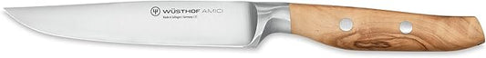 Wüsthof AMICI 4.5" Steak Knife, Tan