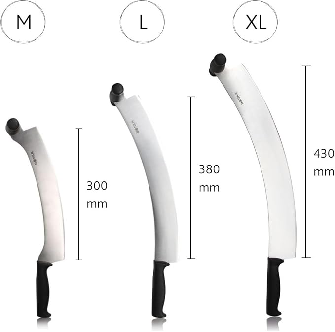 Boska Professional Cheese Knife Large - Cheese cutter for cheese wheels - 380 mm - Double handled - Easy to clean
