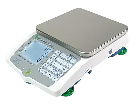 Tree SCT 16 Counting Scale-16lb x 0.0002lbs; Accurate, Industrial Performance with Lab-Grade Precision, Stainless Steel Pan, Versatile for Jewelry,Screws,Powder; for Labs,Schools, Businesses, Jewelers