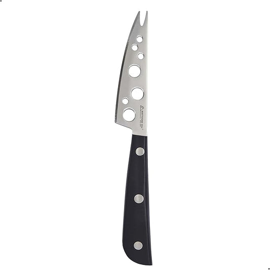 Cheese Knife, MATTSTONE HILL 4 Inch All Purpose Cheese Knife - Soft & Semi Hard Cheese Knives, Premium Stainless Steel, Triple Rivet Handle