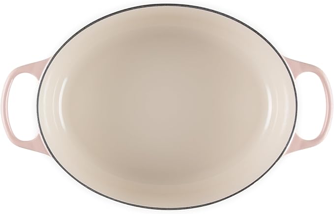 Le Creuset Enameled Cast Iron Signature Oval Dutch Oven, 6.75qt., Peche