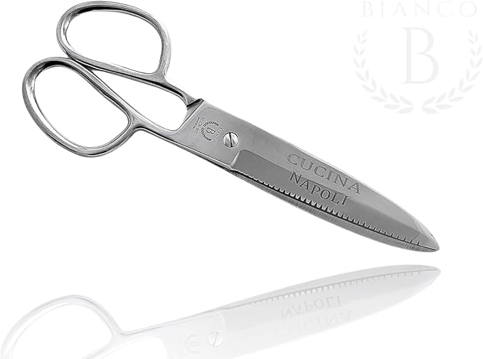 Kitchen Shears | 8" Multi-Purpose Kitchen Scissor | Stainless Steel | Made in USA