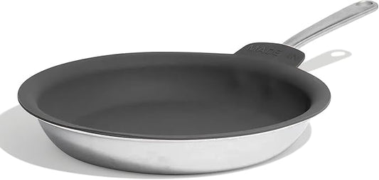 Made In Cookware - 12" Frying Pan Protector - Molded Silicone - Dishwasher Safe - Graphite