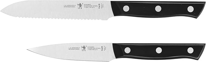 HENCKELS Dynamic Razor-Sharp 2-Piece Utility Set, German Engineered Informed by 100+ Years of Mastery, Stainless Steel
