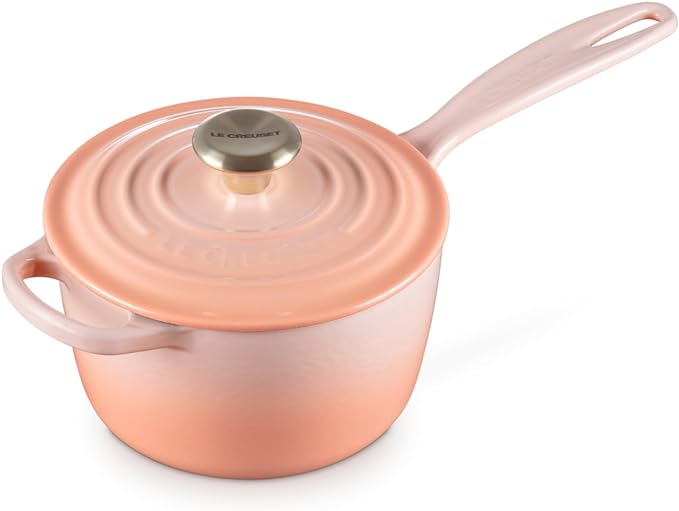Le Creuset Enameled Cast Iron Signature Cookware Set, 5 pc., Peche
