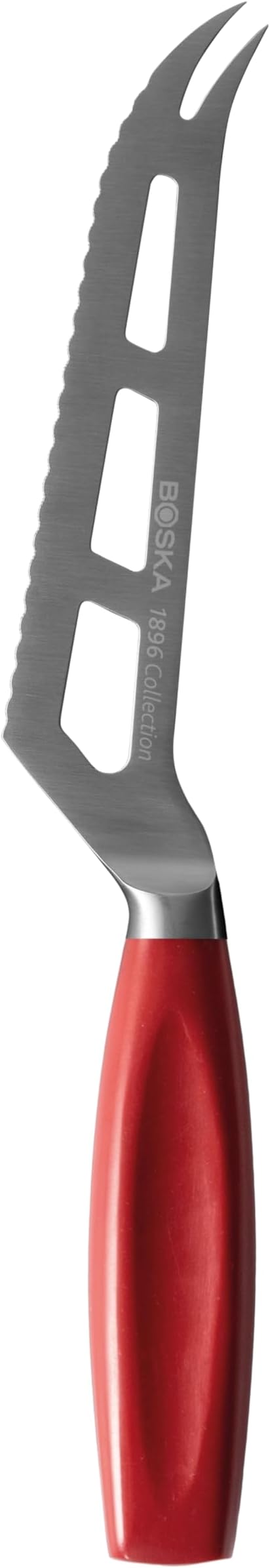 BOSKA Universal Cheese Cutter Red - Professional Cheese Knife - Premium quality - Multi-use - Serreted edge - 140 mm - HACCP Knife - For professional use
