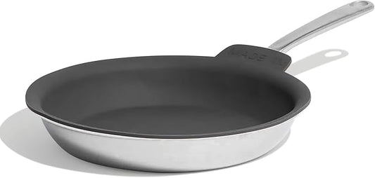 Made In Cookware - 10" Frying Pan Protector - Molded Silicone - Dishwasher Safe - Graphite