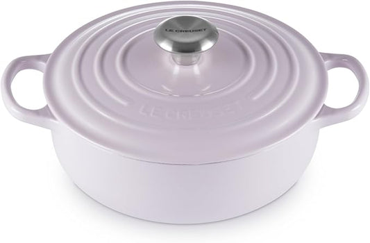 Le Creuset Enameled Cast Iron Signature Round Sauteuse, 3.5qt., Shallot