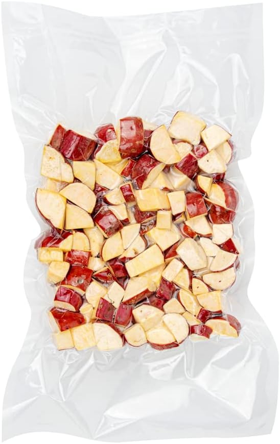 Fresh Hero 18 x 10 Inch Vacuum Sealer Bags, 100 Food Storage Bags - 3 mil Thick, Microwavable, Clear Plastic Sous Vide Bags, Freezable, For Storing Food Or Sous Vide Cooking - Restaurantware