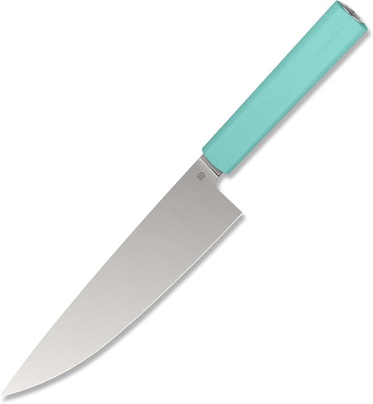 8 Inch Chef Knife, AR-RPM9 Steel & Ergonomic Handle Cooking Knife, Ultra Sharp Professional Kitchen Knife with Oak Sheath, Gift for Home Chefs