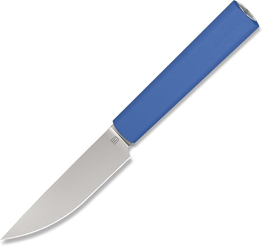 3.5 Inch Paring Knife, AR-RPM9 Steel Fruit Vegetable Knife with Ergonomic ABS Handle Oak Sheath, Ultra Sharp Kitchen Knife for Peeling Coring Cutting, Gift for Home Chefs