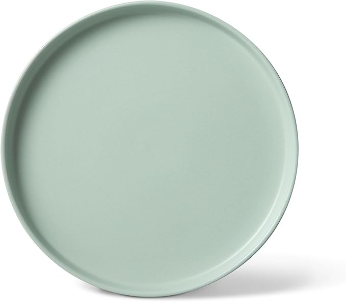 Sango Rollo 16-Piece Artist's Blend Casual Stoneware Dinnerware Set- Service for 4, Includes Larger & Smaller Bowls, Microwave & Dishwasher Safe, for Everyday Dining & Entertainment