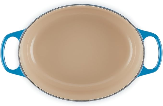Le Creuset Enameled Cast Iron Signature Oval Dutch Oven, 2.75 qt., Marseille
