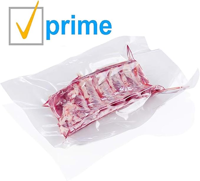 APQ Pack of 1000 Co-Extruded Vacuum Pouches, Clear 6 x 8. Vacuum food bags 6x8. 3 mil Thickness. USDA approved. Polyethylene bags for packing and storing. Perfect for Industrial, food service.