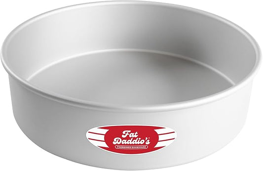 Fat Daddio's Round Cake Pan, 11 x 3 Inch, Silver