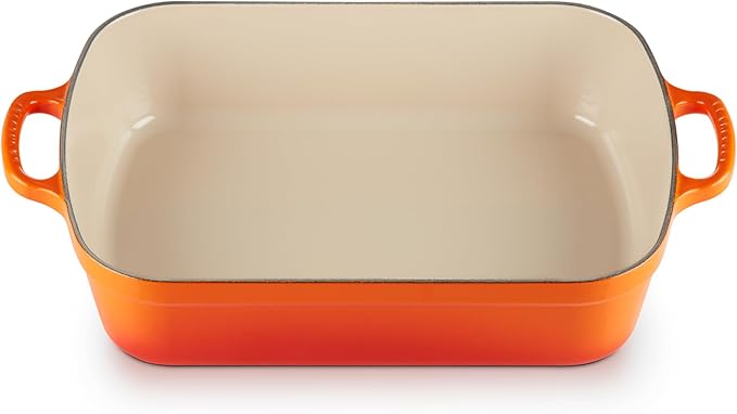 Le Creuset Enameled Cast Iron Signature Cookware Set, 7 pc, Flame