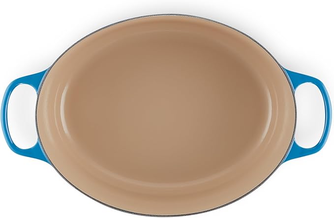 Le Creuset Enameled Cast Iron Signature Oval Dutch Oven, 9.5 qt., Marseille