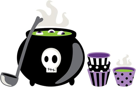 CafePress Halloween Punch Bowl Cauldron Magnets Rectangle Magnet (100 pack)