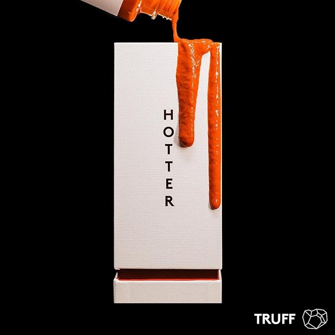 TRUFF Hot Sauce with White Truffle and Jalapeño, More Heat and Agave Nectar, 6 oz