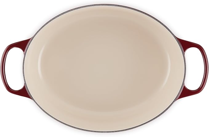 Le Creuset Enameled Cast Iron Signature Oval Dutch Oven, 6.75 qt., Rhone