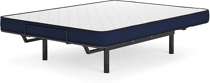 Signature Design by Ashley Twin Size Medium Firm 6 Inch Memory Foam Mattress with Breathable Quilted Cover, Fiberglass Free, Mattress in A Box
