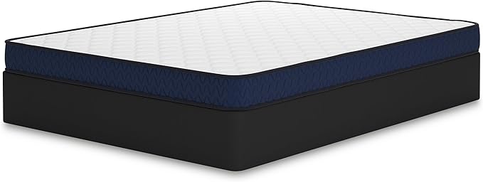 Signature Design by Ashley Queen Size Medium Firm 6 Inch Memory Foam Mattress with Breathable Quilted Cover, Fiberglass Free, Mattress in A Box