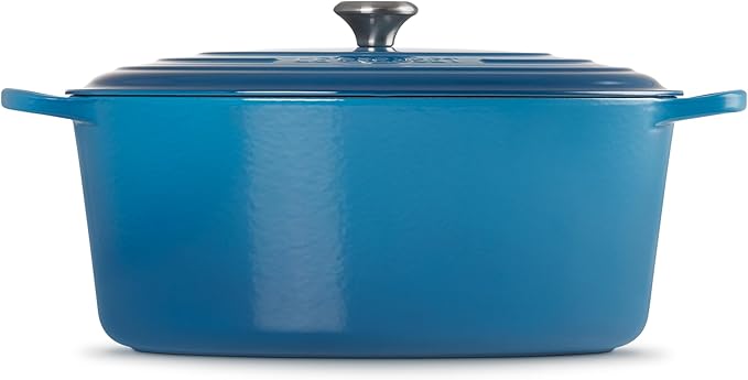 Le Creuset Enameled Cast Iron Signature Oval Dutch Oven, 15.5 qt., Marseille